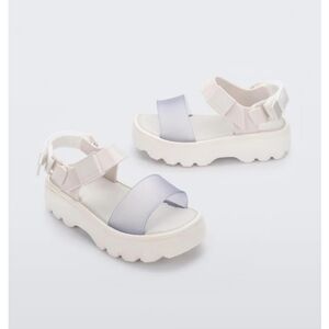 Mini Melissa Kick Off Sandal Velcro Wide Straps Adjustable Straps